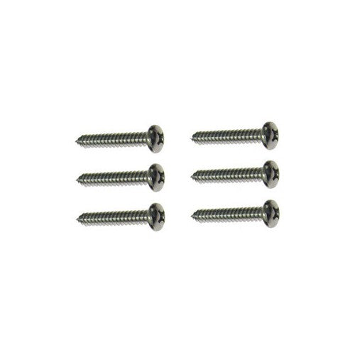 1968–1972 GM Arm Rest Base Mounting Screws – 6 Pc – Camaro Nova Chevelle