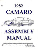 1982 82 Camaro Factory Assembly Manual Z28
