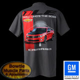 2012 2013 2014 67 69 CAMARO 1LE T-SHIRT WHOS THE BOSS NOW TEE SHIRT 5TH GEN SCCA