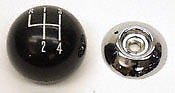 64 65 66 67 68 69 CAMARO CHEVELLE NOVA BLACK MUNCIE SHIFT KNOB BALL HANDLE 5/16