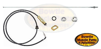 68-69 NOVA CHEVY II 69 CAMARO FIREBIRD AM FM ANTENNA 30" FIXED MAST ASSEMBLY KIT