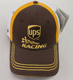 UPS NASCAR HAT DAVID REGAN CAR NUMBER 6 AUTHENTIC NASCAR CHASE APPAREL - NEW CAP