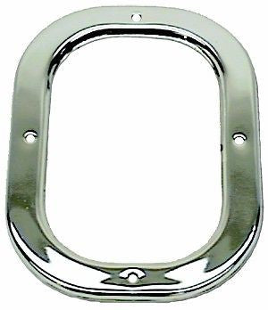 1969 69 CAMARO SHIFT BOOT RETAINER CHROME W/O CONSOLE