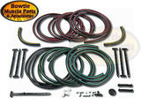 1968 CAMARO RS HEADLAMP VACUUM RESERVOIRS TANK AND RELAY HOSE KIT RALLYSPORT