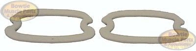 68 CAMARO STD PARKING LENS GASKETS SEALS PAIR -  NON RS
