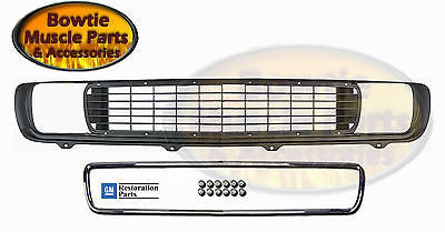 69 CAMARO RALLYSPORT GRILLE WITH CHROME MOLDING RS GRILL 1969 KIT