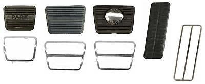 1967 68 CAMARO PEDAL PAD TRIM KIT W/DISC & MANUAL TRANS