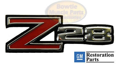 70 71 72 73 74 CAMARO Z28 FRONT FENDER EMBLEM EMBLEMS - EACH