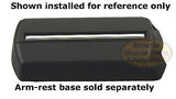 68 CAMARO NOVA CHEVELLE FIREBIRD ARM REST BASE STAINLESS STEEL TRIM PAIR 7745078