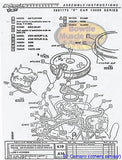 1968 68 Chevelle Malibu El Camino SS Factory Assembly Manual Book - 450 Pages!