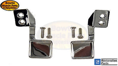 68 69 CAMARO FIREBIRD INNER DOOR HANDLES WITH DELUXE INTERIOR - GM LICENSED