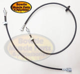 67 68 CAMARO UPPER AND LOWER SPEEDOMETER CABLE 23.5" 37.5" 2 PIECE