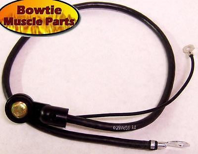 69 CAMARO NEGATIVE BATTERY CABLE 302 327 350 OE CORRECT 6297650 AU SIDE POST