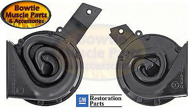 67 68 CAMARO HORNS HORN SET DELCO REMY - NICE REPRODUCTION GM RESTORATION PARTS