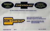 1970 70 Nova Factory Correct Owners Manual Operators Operation Owner's