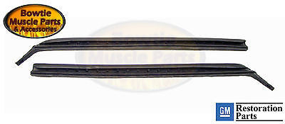 8-Piece Window Felt Sweep Set For 1968-69 Camaro & Firebird Coupe - Inner/Outer Seals