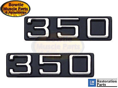 70 71 72 73 74 75 CAMARO 350 FRONT FENDER EMBLEMS EMBLEM RS BADGE SET