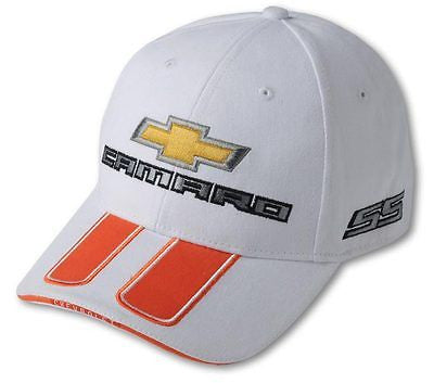 2011 2012 2013 97 69 CAMARO INDY PACE CAR SS WITH RALLY STRIPES CAP HAT - WHITE