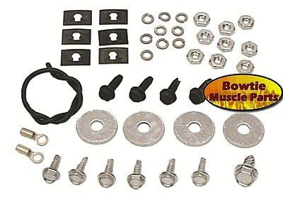 68 69 74 CAMARO NOVA VENTURA CONSOLE GAUGE HARDWARE KIT