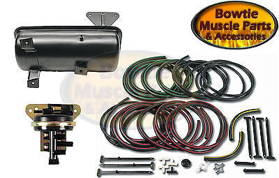 1969 CAMARO RS HEADLAMP VACUUM RESERVOIRS TANK AND RELAY HOSE KIT RALLYSPORT