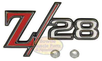 1969 69 CAMARO Z/28 REAR TAIL PANEL EMBLEM Z28 GM RESTORATION LICENSED 8701333