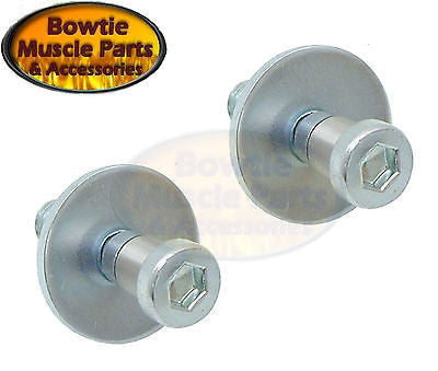 67 68 69 70 CAMARO CHEVELLE DOOR LOCK STRIKER - CORRECT PAIR