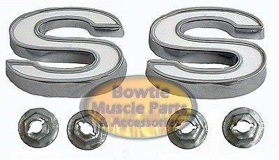 1969 69 CAMARO SS FENDER EMBLEM EMBLEMS GM RESTORATION - Sold Per Side