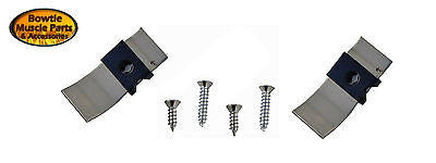 67 68 CAMARO FIREBIRD ASTRO BEZEL MOUNTING BRACKET WITH CLIP 3885180 PAIR