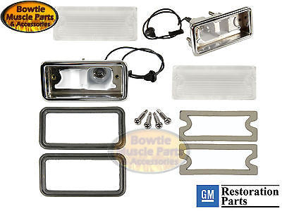 67 68 CAMARO RS BACKUP TAIL LAMP LIGHT ASSEMBLIES COMPLETE - HIGHEST QUALITY!