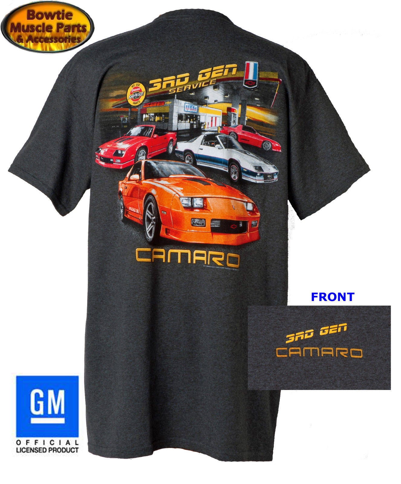 82-92 3rd Gen Camaro IROC T-Shirt