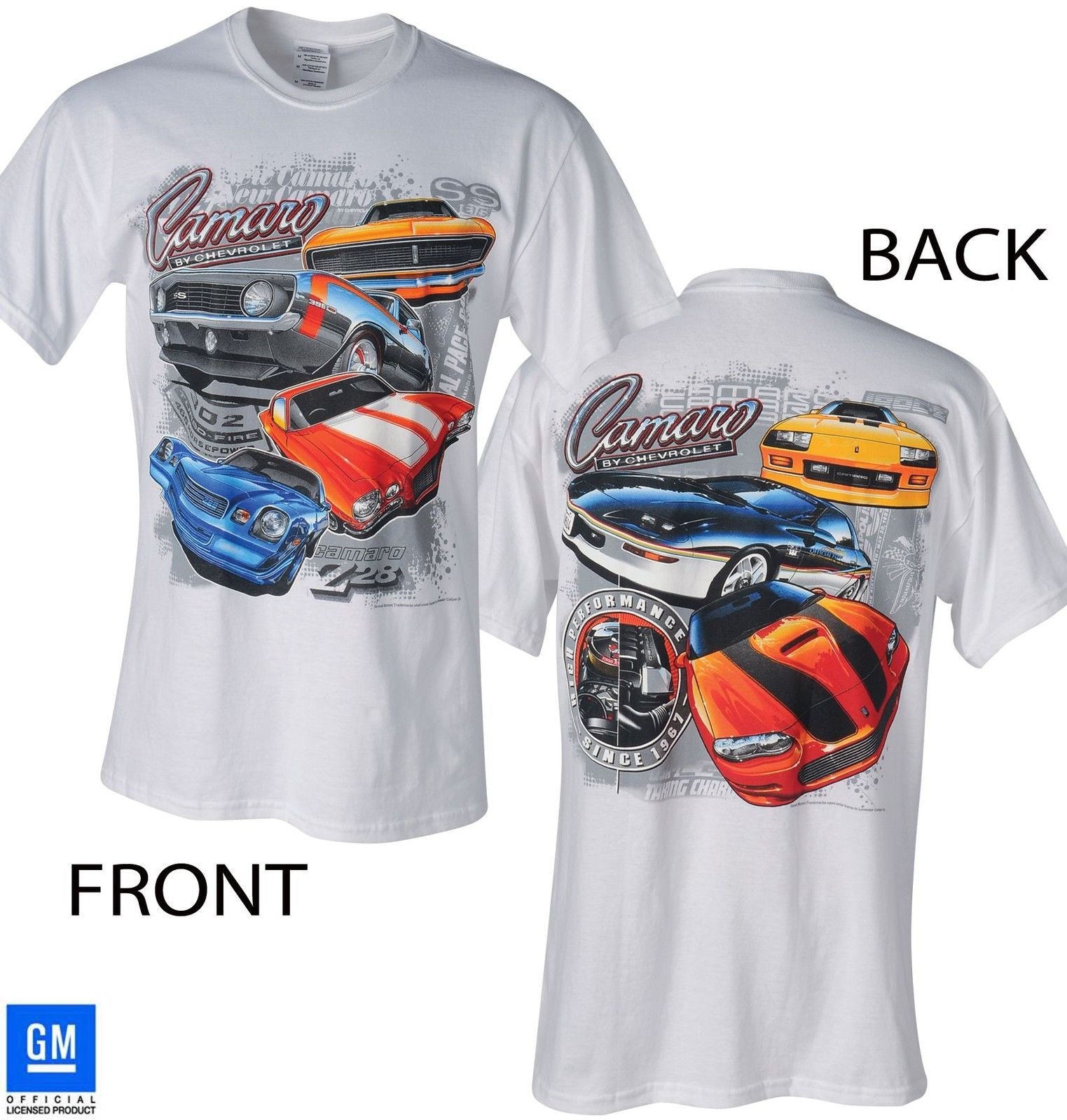 CAMARO "MULTI-GENERATION" T-SHIRT