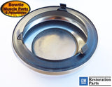 70-74 CAMARO Z28 71-72 CHEVELLE NOVA SS CENTER WHEEL HUB CAP EMBOSSED BOWTIE