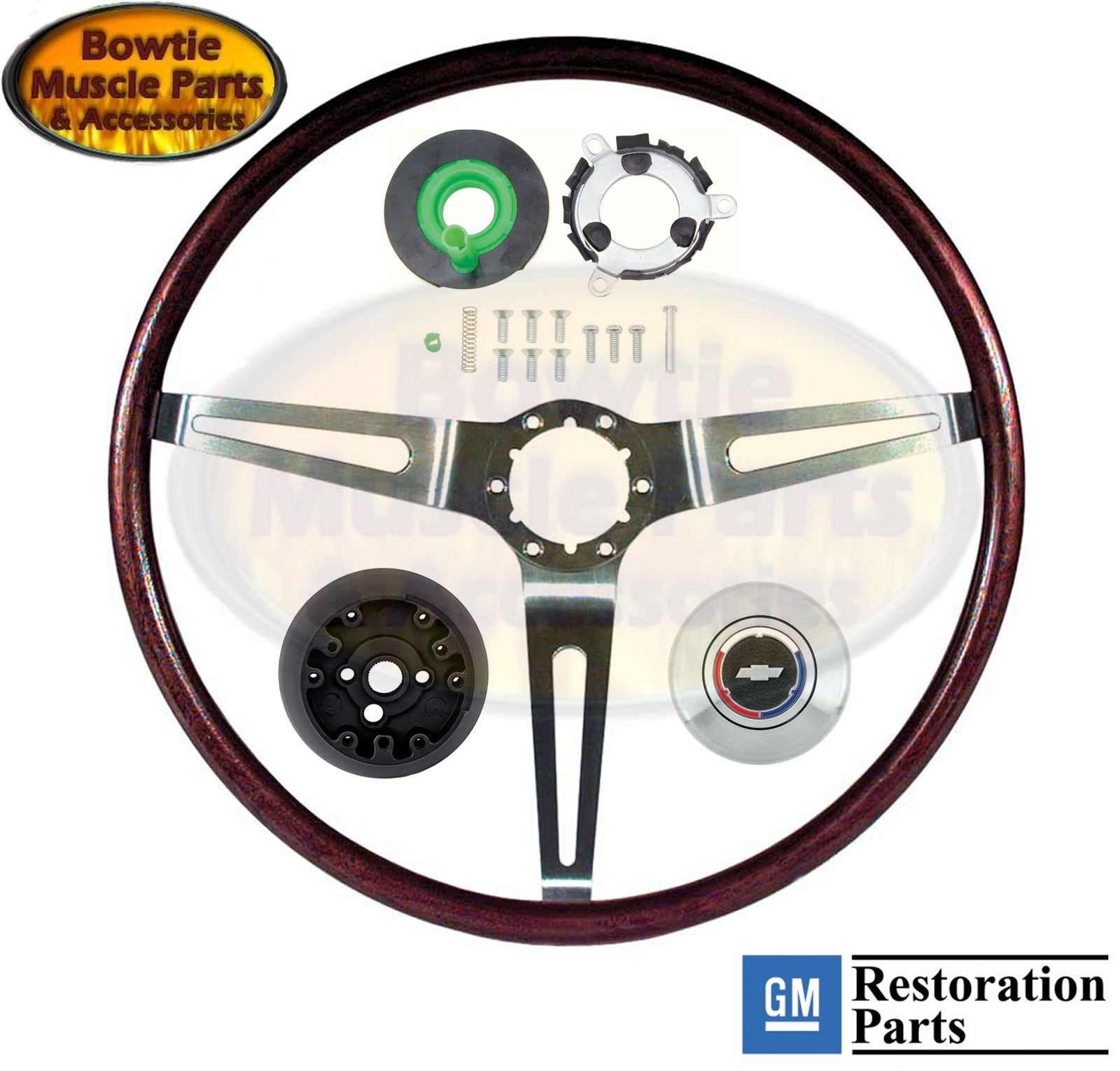 69 CAMARO ROSEWOOD STEERING WHEEL