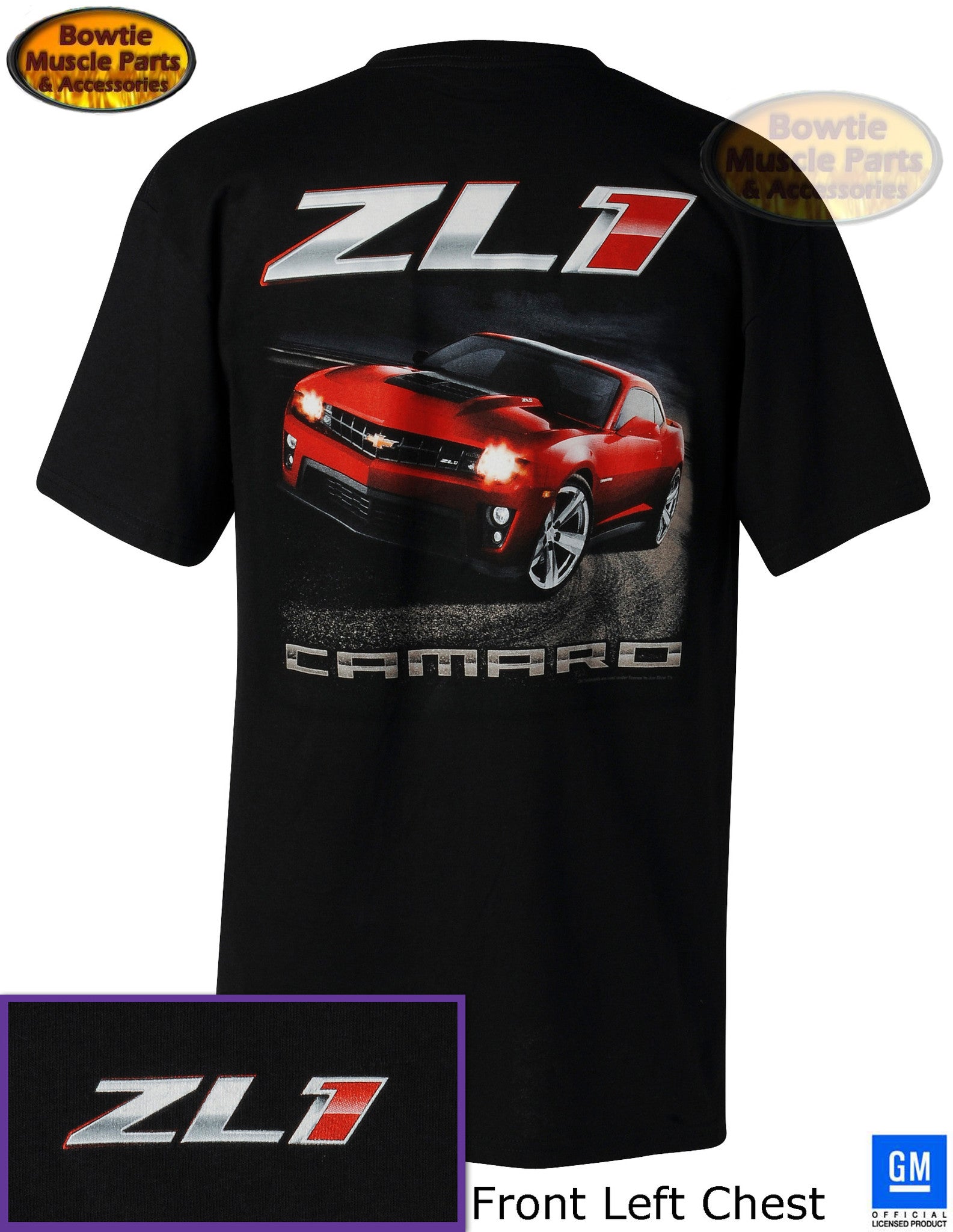 Chevrolet Camaro SS 1969 Officially Licensed Men's T-Shirt - Classic Muscle Car Tee