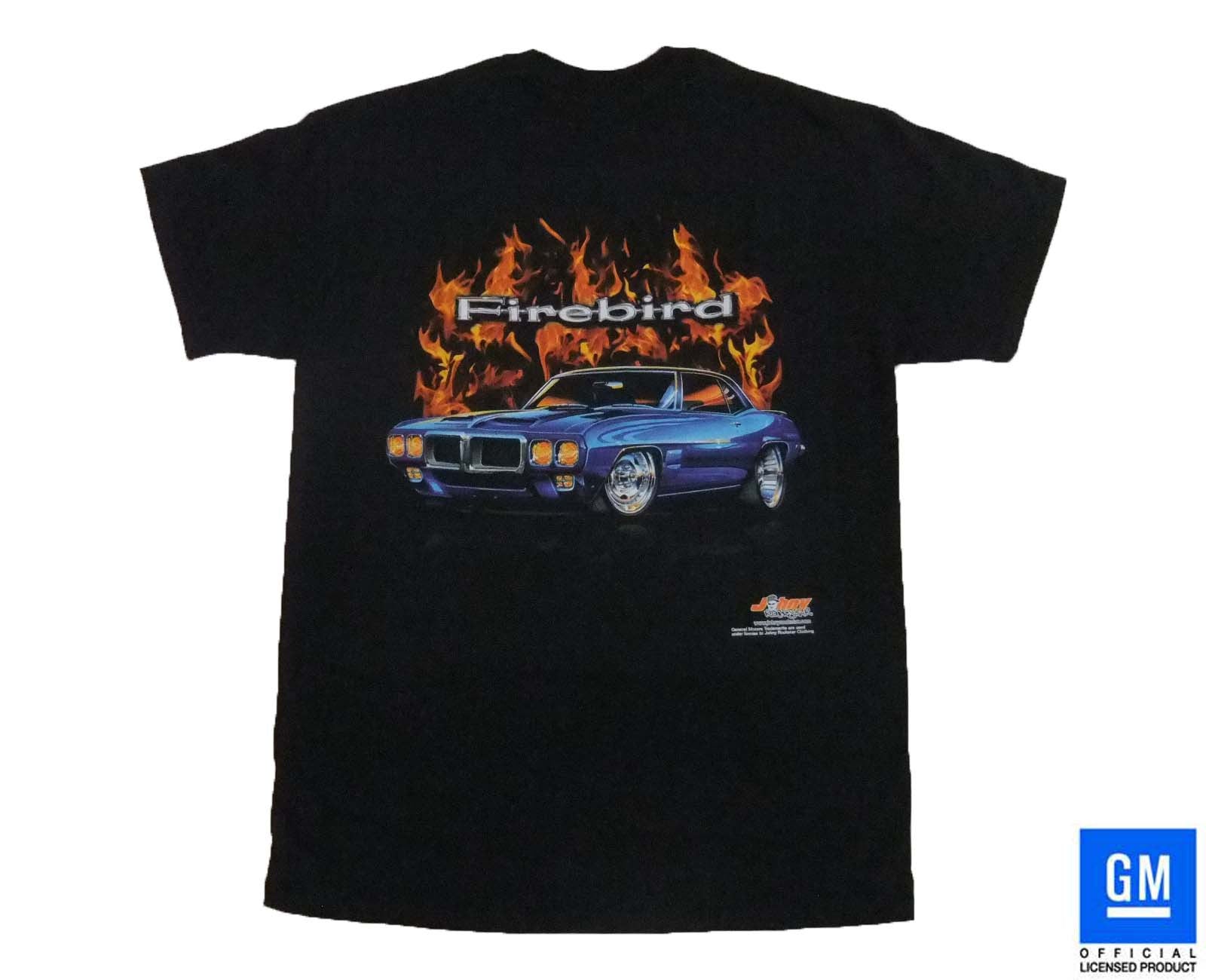 69 FIREBIRD FLAME T-SHIRT BLACK