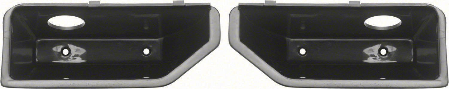 1967 CAMARO 67 FIREBIRD INNER DOOR PANEL CUPS PAIR DELUXE INTERIOR