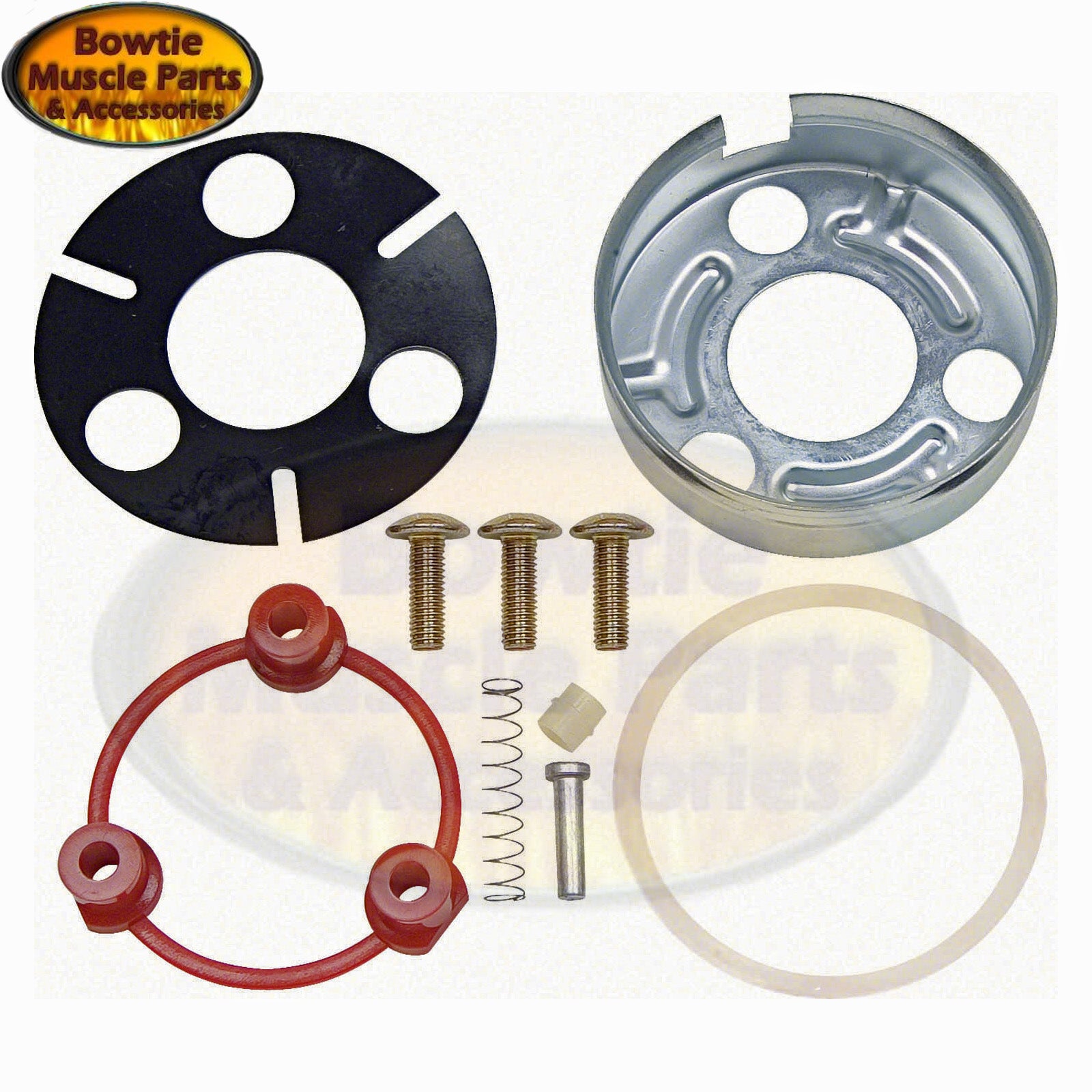 STEERING WHEEL HORN CAP MOUNTING SET CAMARO IMPALA NOVA CHEVELLE CORVETTE