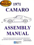1971 71 Camaro Factory Assembly Manual Z28 SS RS - 426 Pages!