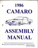 1986 86 Camaro Factory Assembly Manual Z28 - 609 Pages!