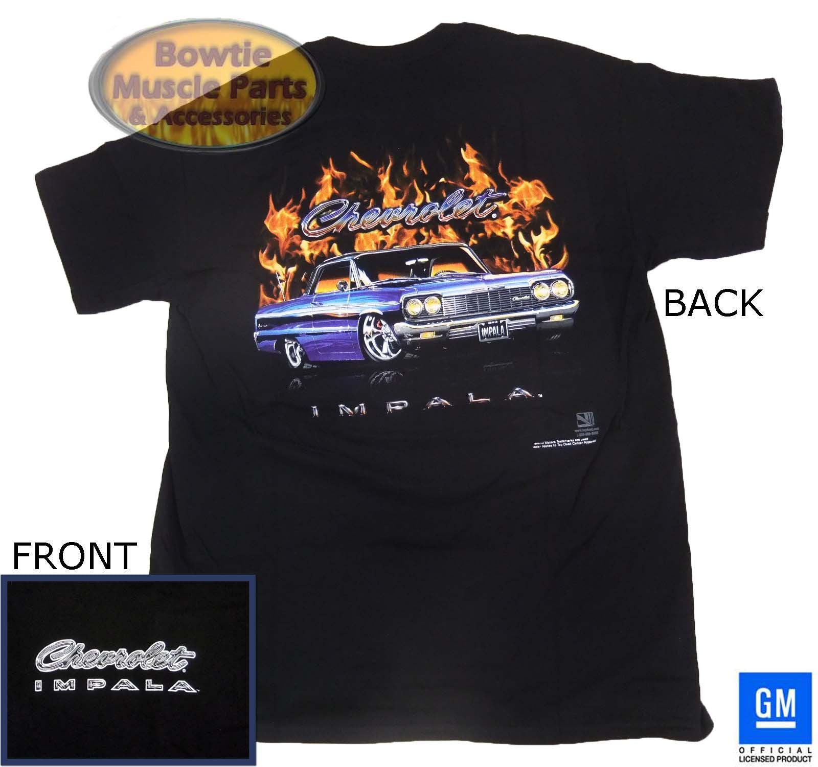 1964 IMPALA SS FLAME T-SHIRT