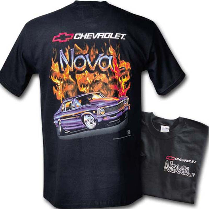 NOVA FLAME T-SHIRT BLACK